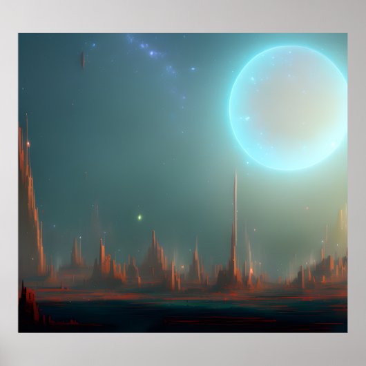 Galaxy, Universe, Stars, Outer Space      Poster (Vorne)