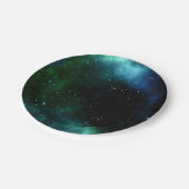 Galaxy Universe Stars Party Pappteller (Schrägansicht)