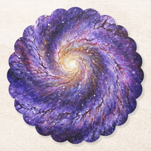Galaxy Untersetzer (Vorderseite)
