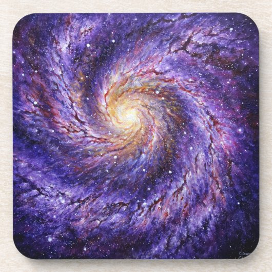 Galaxy Untersetzer (Vorderseite)