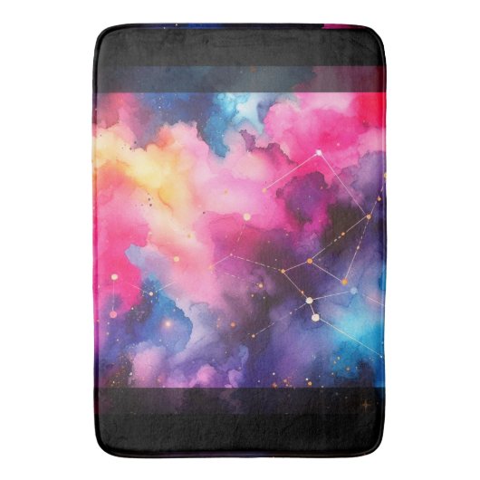 Galaxy Veil Badematte (Vorderseite Vertikal)