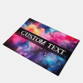 Galaxy Veil Fußmatte (Schrägansicht)