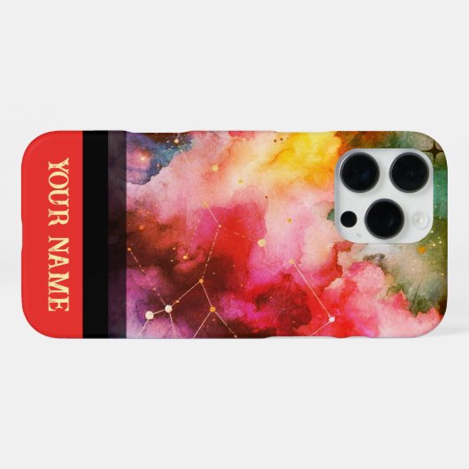 Galaxy Veil iPhone Hülle (Rückseite (Horizontal))