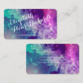 Galaxy-Visitenkarten Visitenkarte (Vorne/Hinten)