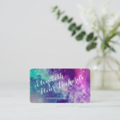 Galaxy-Visitenkarten Visitenkarte (Stehend Vorderseite)