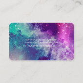 Galaxy-Visitenkarten Visitenkarte (Rückseite)