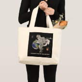 Galaxy Voyage Große Tote Tasche (Vorderseite (Produkt))
