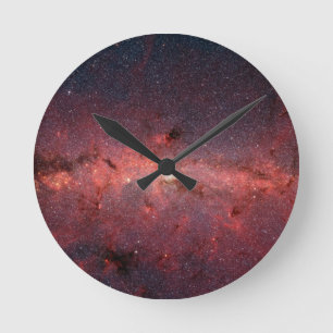 Galaxy-Wall-Uhr Runde Wanduhr
