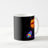 Galaxy Wanderer insulbler Kaffeetasse (VorderseiteRechts)
