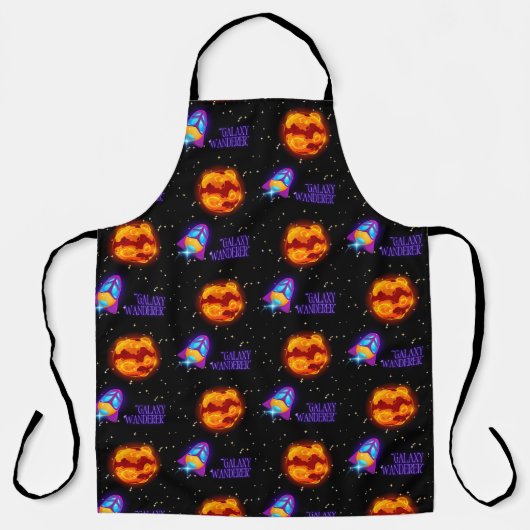 Galaxy Wanderer insulbler Schürze (Vorderseite)