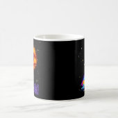 Galaxy Wanderer Isolierter Becher Kaffeetasse (Mittel)