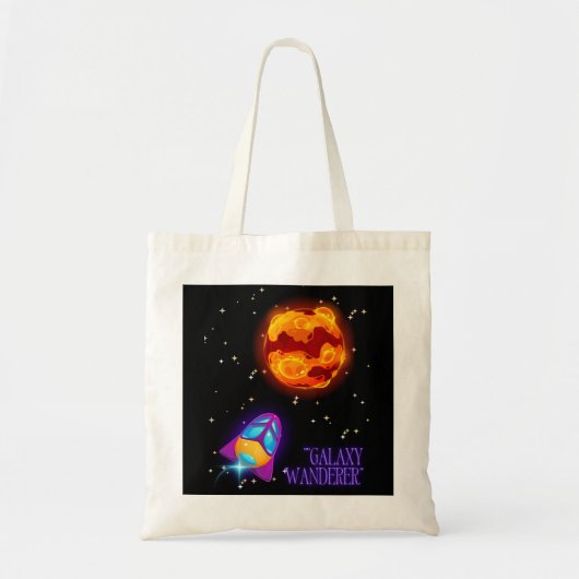 Galaxy Wanderer Isolierter Becher Tragetasche (Vorne)