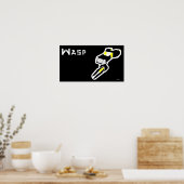 Galaxy Wasp Poster (Küche)