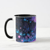 Galaxy Waterfall Tasse | Fantasy Nacht Wasserfall (Links)