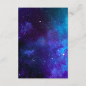 Galaxy Wedding Accommodations | Hotel Information Begleitkarte (Rückseite)