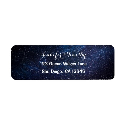 Galaxy Wedding Celestial Universe Stars Elegant (Vorne)