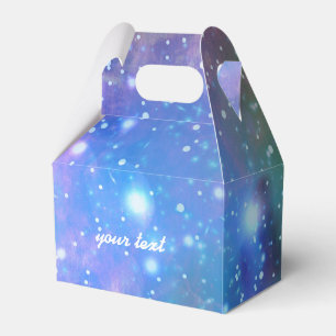 Galaxy-Weltraum-Geburtstagsfeier-Geschenkboxen Geschenkschachtel