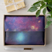 Galaxy Weltraum Sky Sterne Celestial Blue Seidenpapier (Geschenk)
