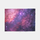 Galaxy Weltraumplanets Stars Sky Universe Fleet Fleecedecke (Vorderseite (Horizontal))