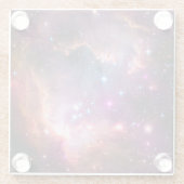 Galaxy Weltraumstars Interstellare Nebula Glasuntersetzer (Rückseite)