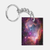Galaxy Weltraumstars Interstellare Nebula Schlüsselanhänger (Vorderseite links)