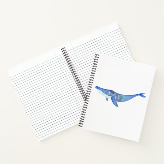 Galaxy Whale-Notebook Notizblock (Innenseite)