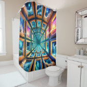 Galaxy Windows Duschvorhang (Beispiel)