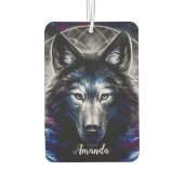 Galaxy Wolf Autolufterfrischer (Rückseite)
