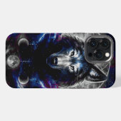 Galaxy Wolf Case-Mate iPhone-Hülle iPhone Hülle (Rückseite (Horizontal))