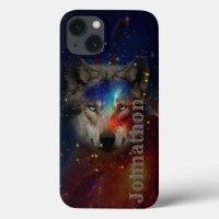 Galaxy Wolf For Men And Teen Boys