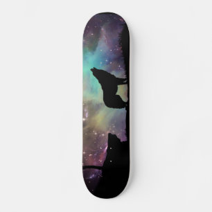 Galaxy-Wolf-Skateboard Skateboard