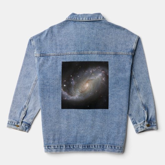 Galaxy Women's Denim Jacket Jeansjacke (Rückseite)
