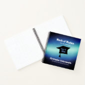 Galaxy Words of Wisdom Class of Graduate Notizblock (Innenseite)