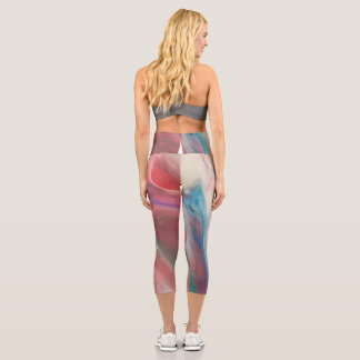 Galaxy Yoga Pants Capri Leggings