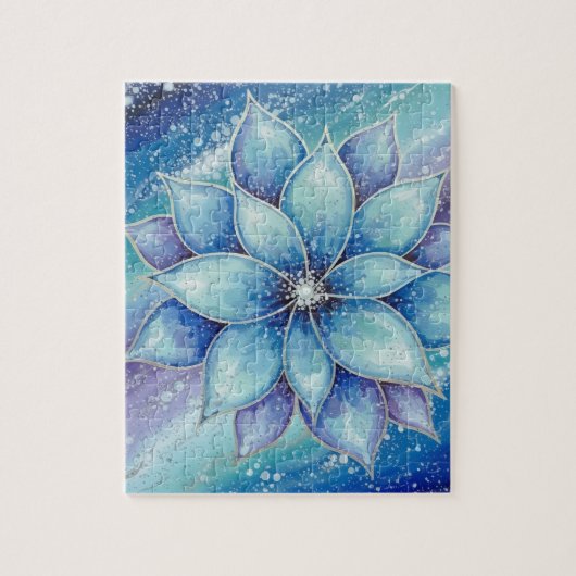 GalaxyNebelBlume Puzzle (Vertikal)
