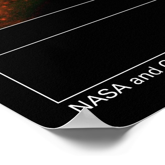 GalaxyNGC3079-2001-28a Poster (Ecke)