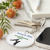 Galaxys Bester Vater Schlüsselanhänger (Vorderseite rechts)