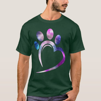Galay Dog Paw Dog Lover lustiger Junge T-Shirt