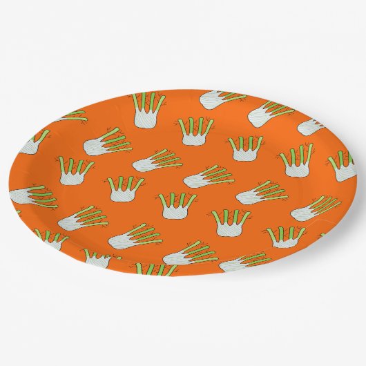 Galbanum Pappteller (Schrägansicht)