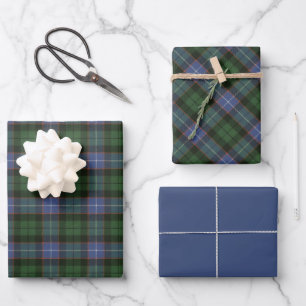 Galbraith Ancient Original Scottish Tartan Geschenkpapier Set