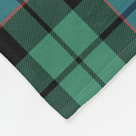 Galbraith Clan Abzeichen Tartan Kariert Fleecedecke (Ecke)