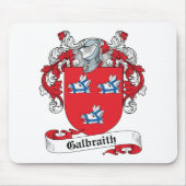 Galbraith Familienwappen Mousepad (Vorne)