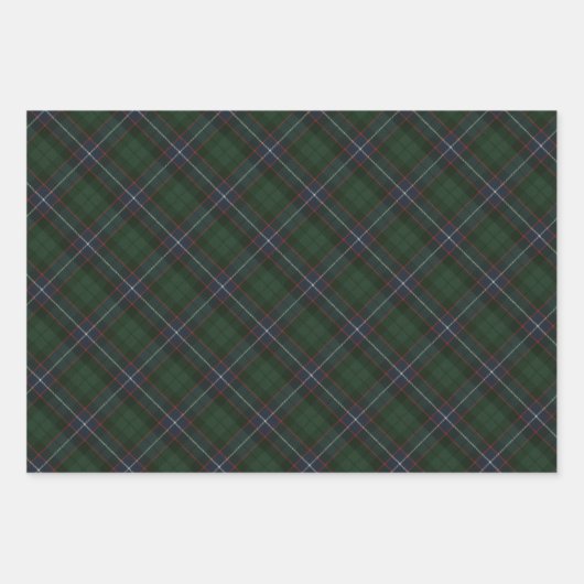Galbraith Modern Original Scottish Tartan Geschenkpapier Set (Vorderseite 2)