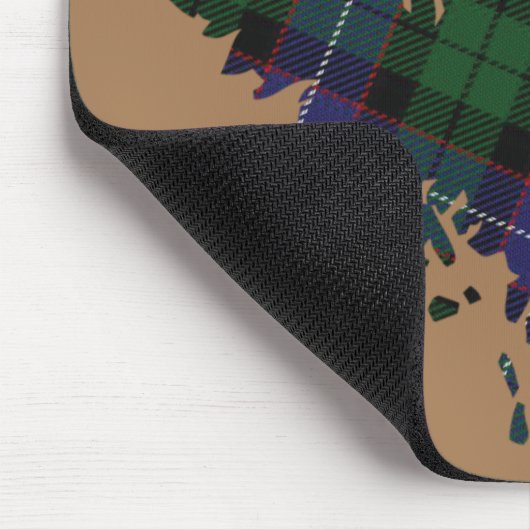 Galbraith Mouse Pad with Clan Crest Mousepad (Ecke)