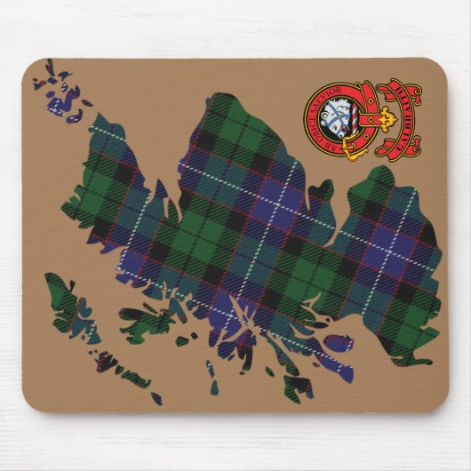 Galbraith Mouse Pad with Clan Crest Mousepad (Vorne)