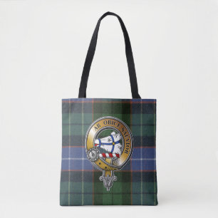Galbraith Tartan & Abzeichen Tasche