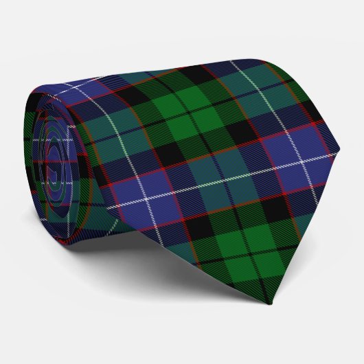Galbraith Tartan Krawatte (Gerollt)
