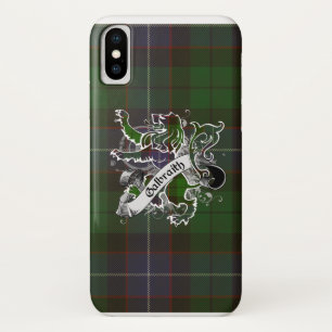 Galbraith Tartan-Löwe iPhone X Hülle