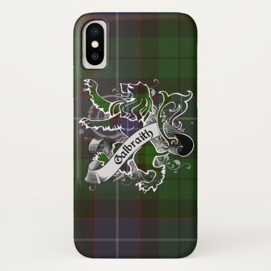 Galbraith Tartan-Löwe Case-Mate iPhone Hülle (Rückseite)