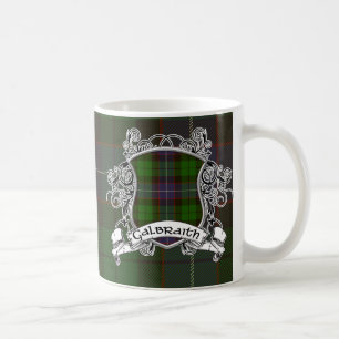 Galbraith Tartan-Schild Kaffeetasse